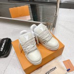 Louis Vuitton couple's runway show new basketball sneakers
