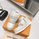 Louis Vuitton couple's runway show new basketball sneakers
