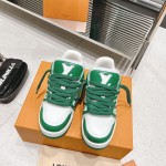 Louis Vuitton couple's runway show new basketball sneakers