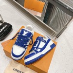 Louis Vuitton couple's runway show new basketball sneakers