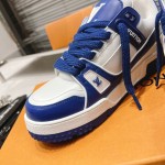 Louis Vuitton couple's runway show new basketball sneakers