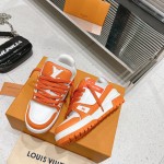 Louis Vuitton couple's runway show new basketball sneakers