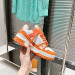 Louis Vuitton couple's runway show new basketball sneakers