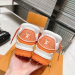 Louis Vuitton couple's runway show new basketball sneakers