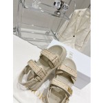 Dior's latest popular woven sandals