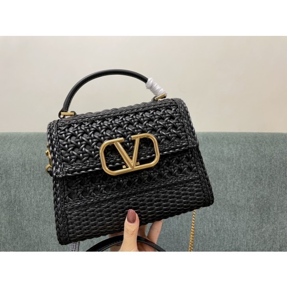 Valentino Handwoven Briefcase Model 0530 Woven