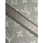 Louis Vuitton M46452 black flower briefcase handbag series