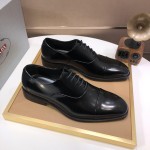 Prada genuine leather business suit shoes