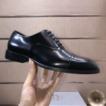 Prada genuine leather business suit shoes