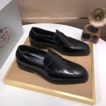 Prada genuine leather business suit shoes