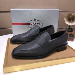 Prada genuine leather business suit shoes