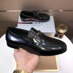 Prada genuine leather business suit shoes