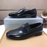 Prada genuine leather business suit shoes