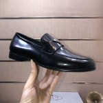 Prada genuine leather business suit shoes