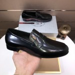 Prada genuine leather business suit shoes