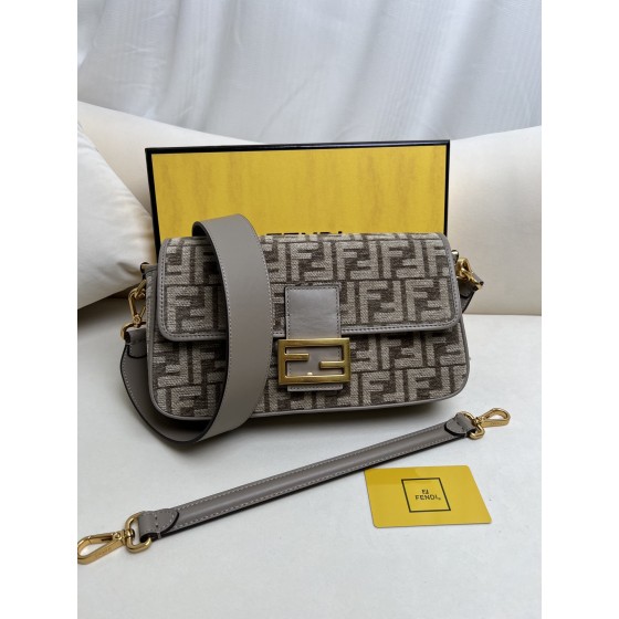 FENDI Baguette Brocade Fabric