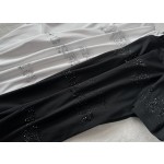 Burberry Hot Diamond Decorative Round Neck T-shirt