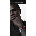 LOUIS VUITTON YK Monogram Chain bracelet with pumpkin shaped decoration