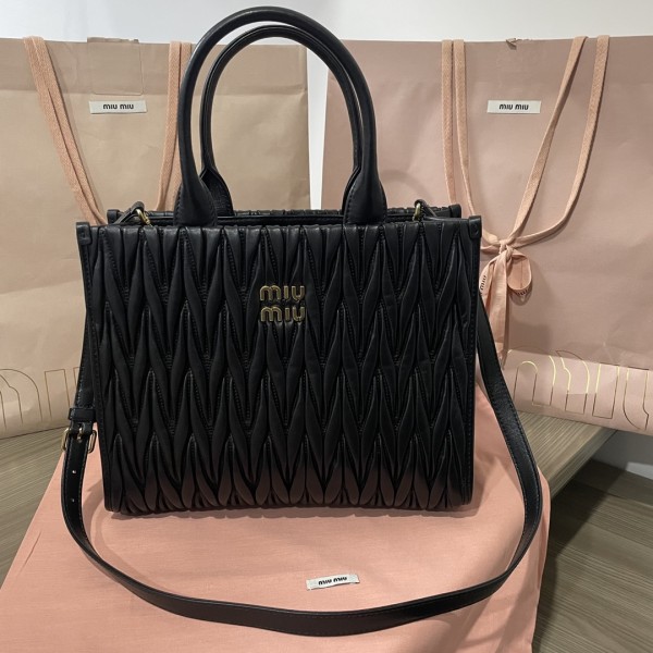 MIU MIU 5BG258 New Tote Handbag