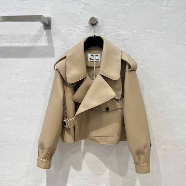 ACNE Studio leather jacket jacket