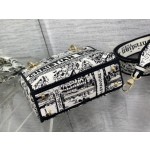 Dior Lady Embroidered Map of Paris Autumn/Winter Collection 6603