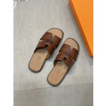 Hermes wear-resistant and anti slip rubber outsole slippers