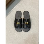 Hermes wear-resistant and anti slip rubber outsole slippers