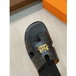 Hermes wear-resistant and anti slip rubber outsole slippers