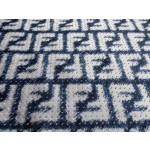 Fendi Technology Mesh AOP Round Neck Short Sleeve