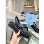 Prada bread sandals