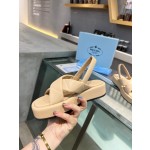 Prada bread sandals