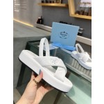 Prada bread sandals