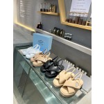 Prada bread sandals
