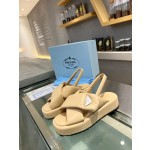 Prada bread sandals