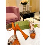 Gucci runway show water platform popular sandals