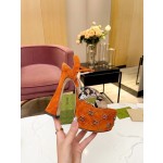 Gucci runway show water platform popular sandals