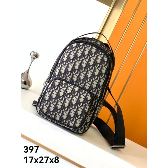 Dior- chest bag: 397# blue D