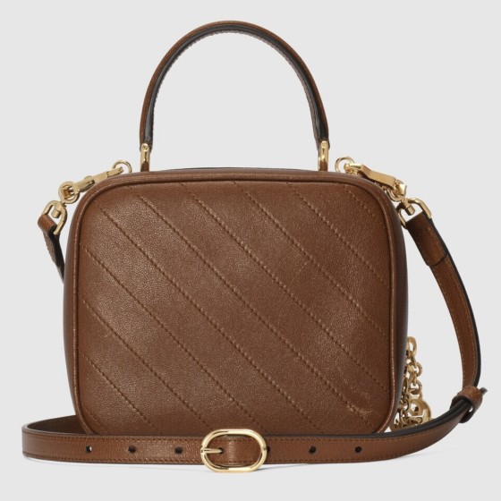 GUCCI circular interlocking double G craftsmanship showcases Blondie series model 744434