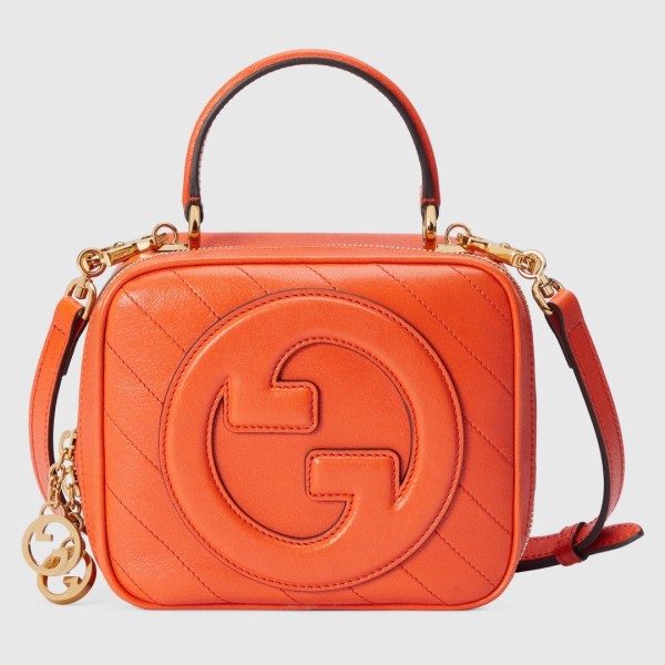 GUCCI circular interlocking double G craftsmanship showcases Blondie series model 744434