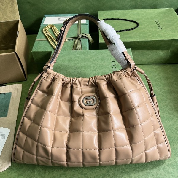 GUCCI Deco Series Medium Quilted Tote Bag Model: 746210