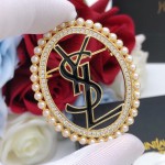 Saint Laurent YSL brooch