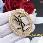 Saint Laurent YSL brooch