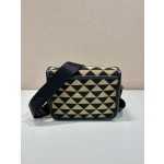 Prada embroidered fabric messenger bag 🎉 2VD034