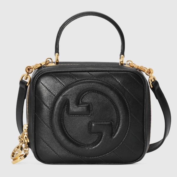 GUCCI circular interlocking double G craftsmanship showcases Blondie series model 744434