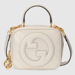 GUCCI circular interlocking double G craftsmanship showcases Blondie series model 744434