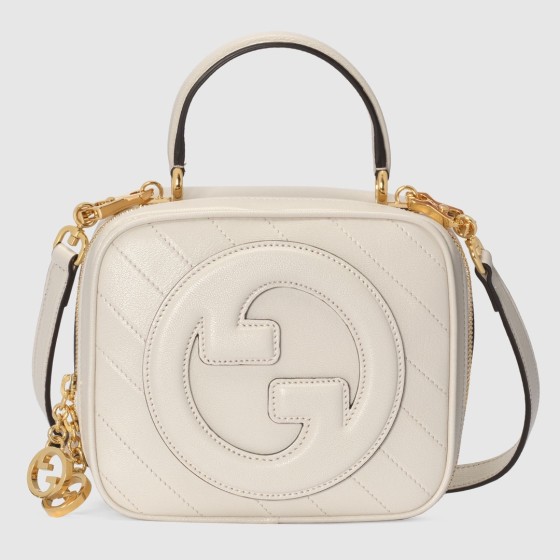 GUCCI circular interlocking double G craftsmanship showcases Blondie series model 744434