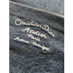 Dior Casual Denim Set Denim Top