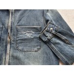 Dior Casual Denim Set Denim Top