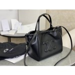 CELINE New Full Leather Drawstring Bag Small Model: 111013