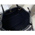 CELINE New Full Leather Drawstring Bag Small Model: 111013